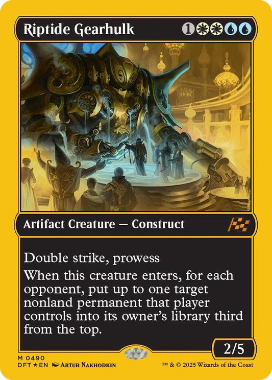 Riptide Gearhulk (First-Place Foil) 490 Mythic Aetherdrift Foil NM/M
