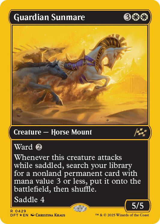 Guardian Sunmare (First-Place Foil) 429 Rare Aetherdrift Foil NM/M