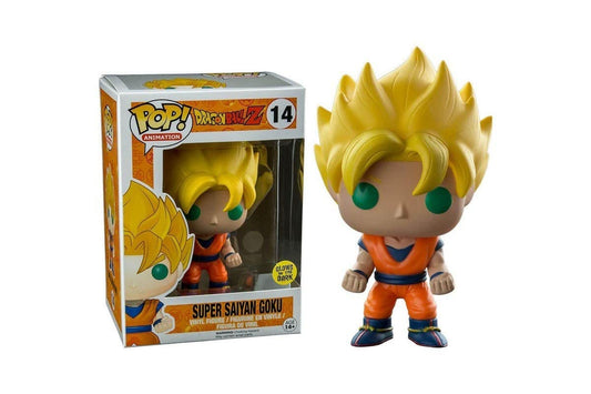 Super Saiyan Goku GLOWS IN THE DARK Dragon Ball Z Pop! Vinyl Figure