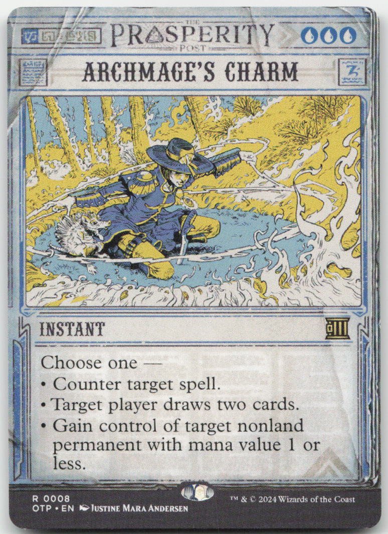 Archmage's Charm R Outlaws of Thunder Junction: Breaking News 8 NM