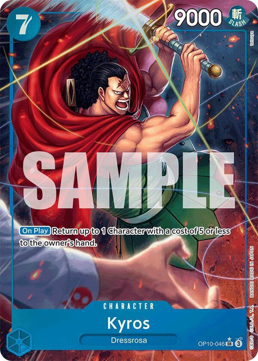 Kyros (Parallel) OP10-046 Super Rare Royal Blood NM/M