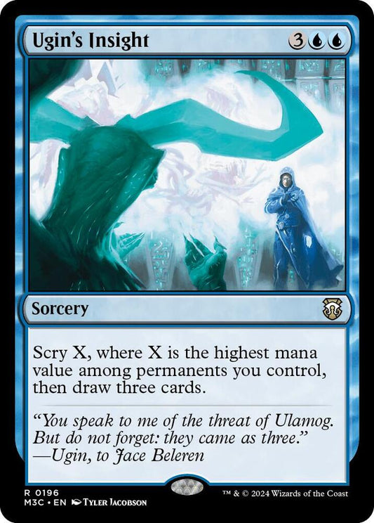 Ugin's Insight 196 Rare Commander: Modern Horizons 3 NM/M