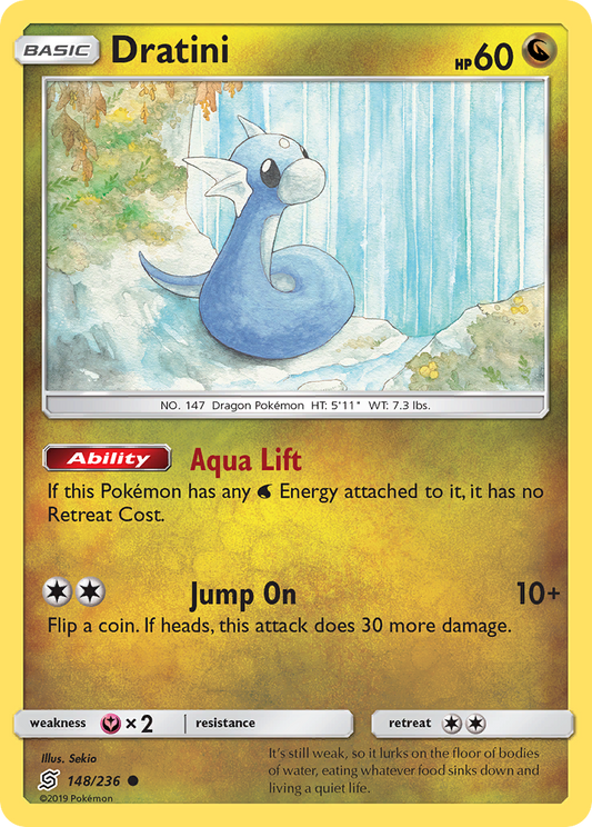Dratini 148/236 Common Unified Minds NM/M