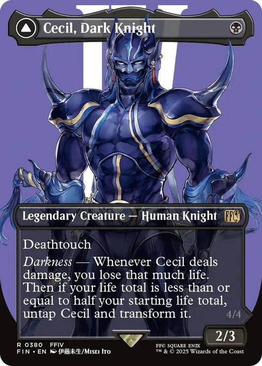 Cecil, Dark Knight (Borderless) 380 Rare FINAL FANTASY NM/M