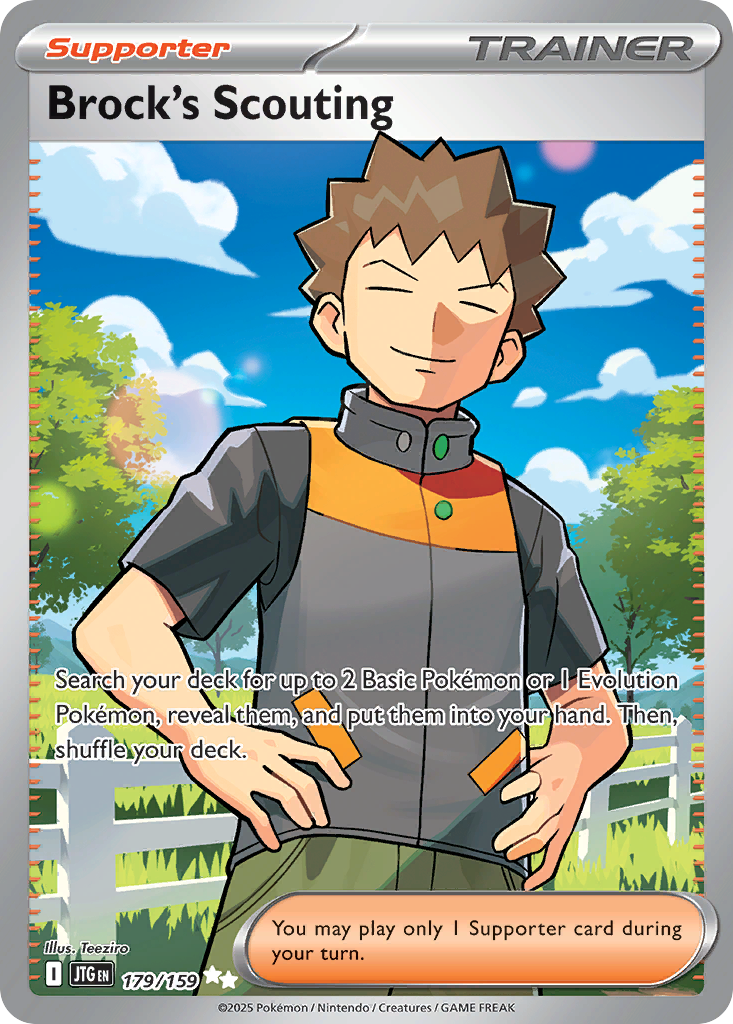 Brock's Scouting 179/159 Ultra Rare Journey Together NM/M