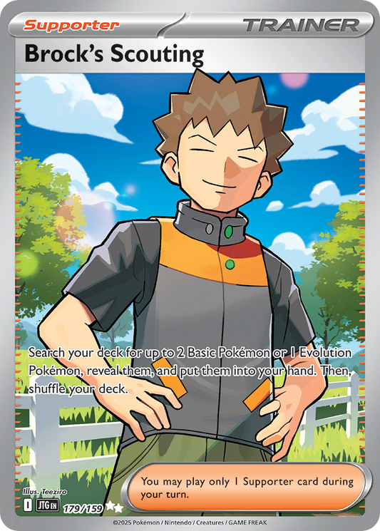 Brock's Scouting 179/159 Ultra Rare Journey Together NM/M