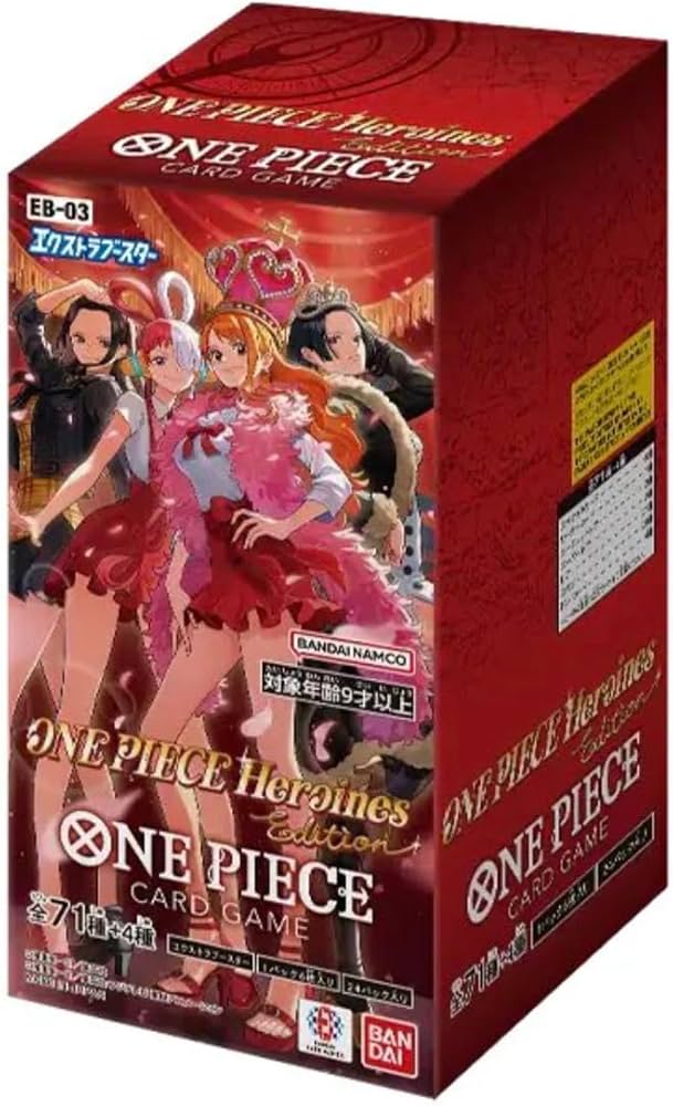 Japanese] Heroines Edition [EB-03] One Piece Card Game Booster Box