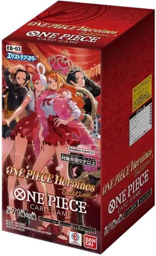 [Japanese] Heroines Edition [EB-03] One Piece Card Game Booster Box