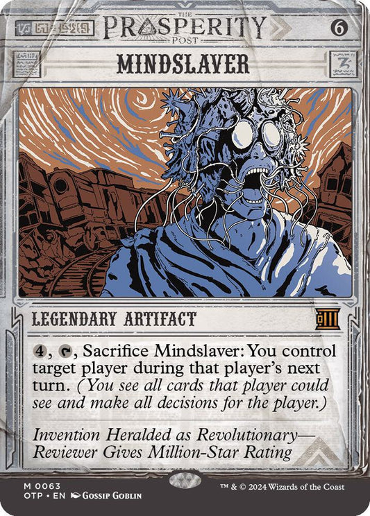 Mindslaver 63 Mythic Outlaws of Thunder Junction: Breaking News NM/M