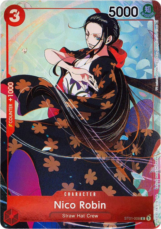 Nico Robin (Gift Collection 2023) ST01-008 Common One Piece Promotion Cards NM/M