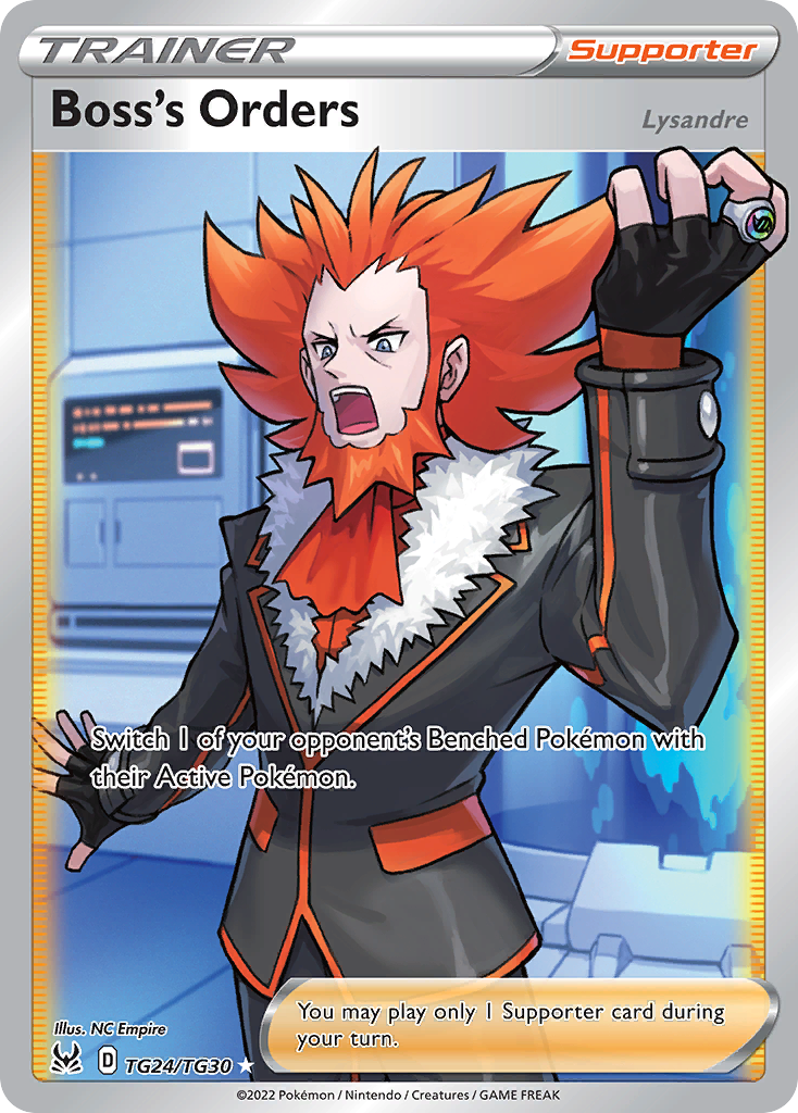 Boss's Orders TG24/TG30 Ultra Rare Lost Origin Trainer Gallery NM/M