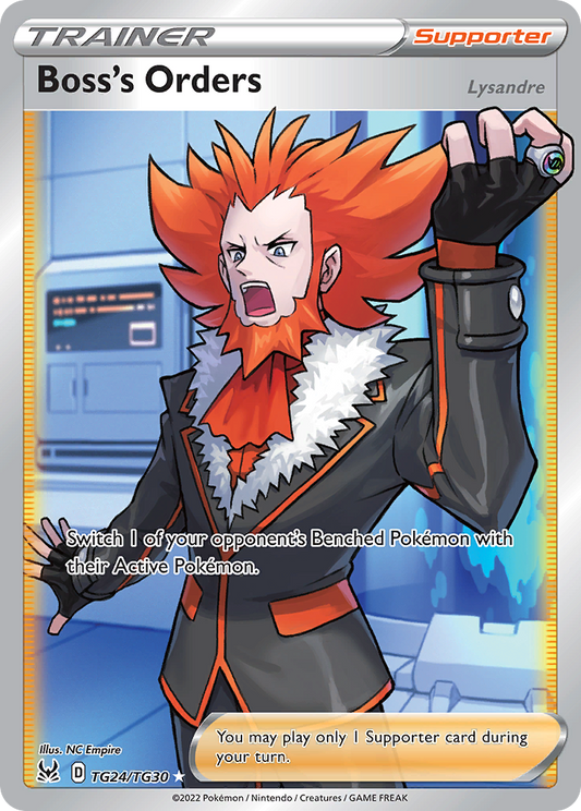 Boss's Orders TG24/TG30 Ultra Rare Lost Origin Trainer Gallery NM/M