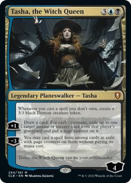 Tasha, the Witch Queen 294 Foil Commander Legends: Battle for Baldur's Gate NM/M