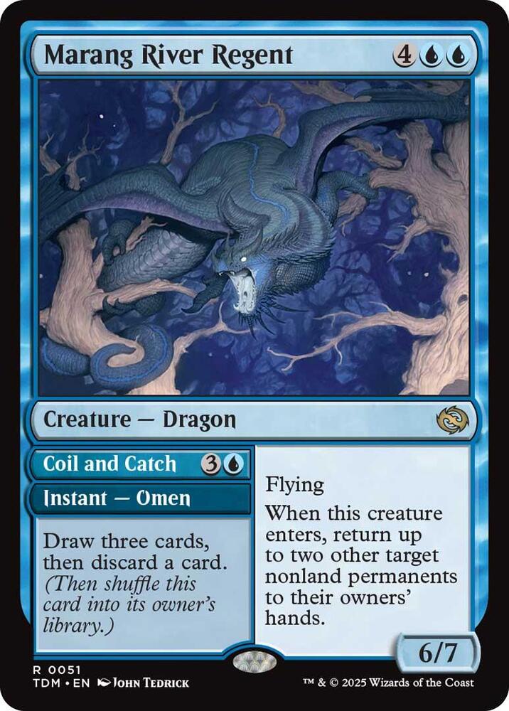Marang River Regent 51 Rare Tarkir: Dragonstorm NM/M