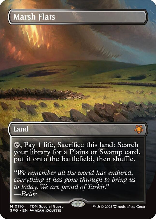Marsh Flats (Borderless) 110 Mythic Special Guests NM/M