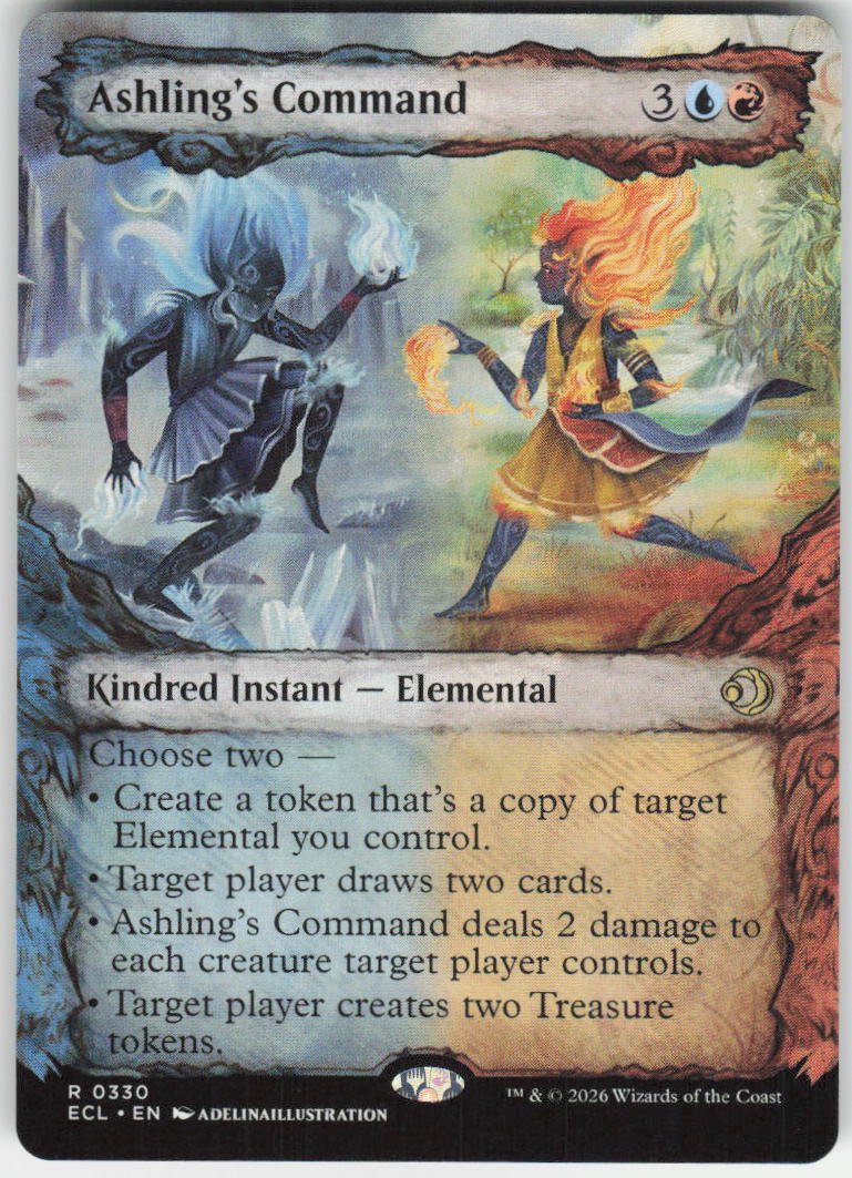Ashling's Command (Showcase) R Lorwyn Eclipsed 330 NM
