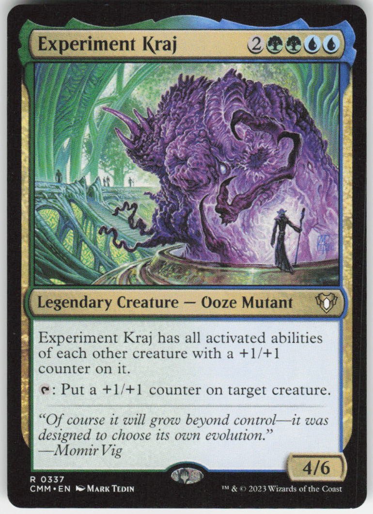 Experiment Kraj R Commander Masters 337 NM