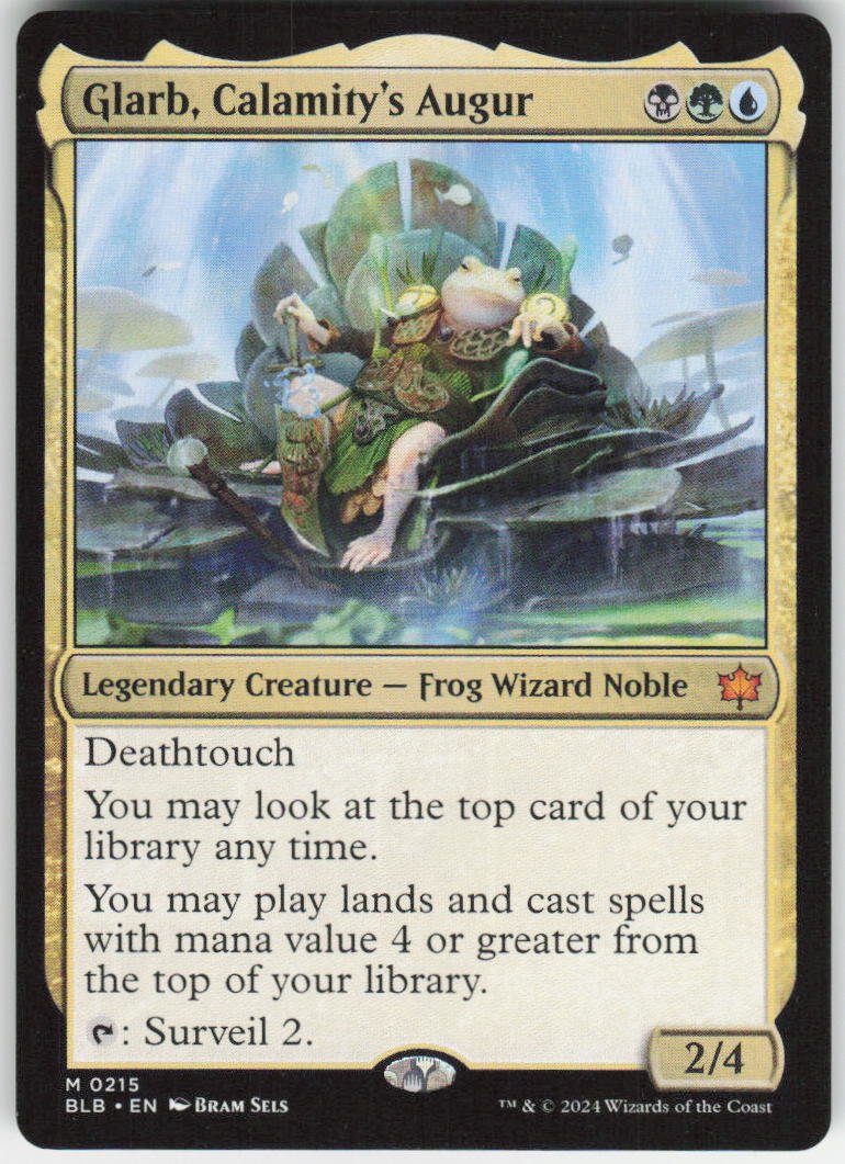 Glarb, Calamity's Augur M Bloomburrow 215 NM