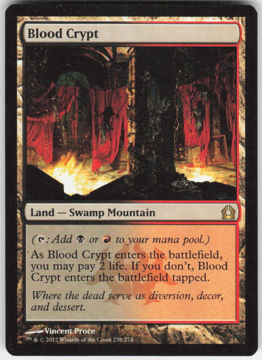 Blood Crypt R Return to Ravnica 238 NM
