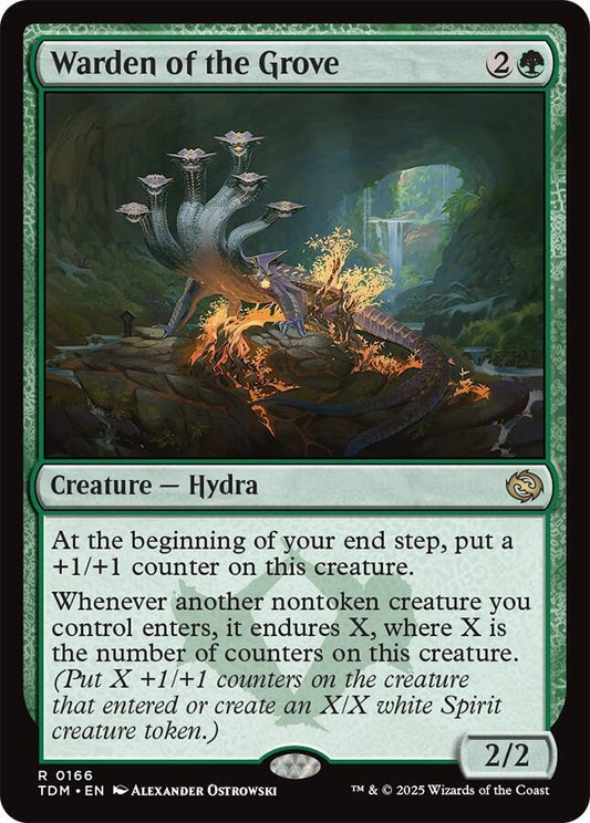 Warden of the Grove 166 Rare Tarkir: Dragonstorm NM/M