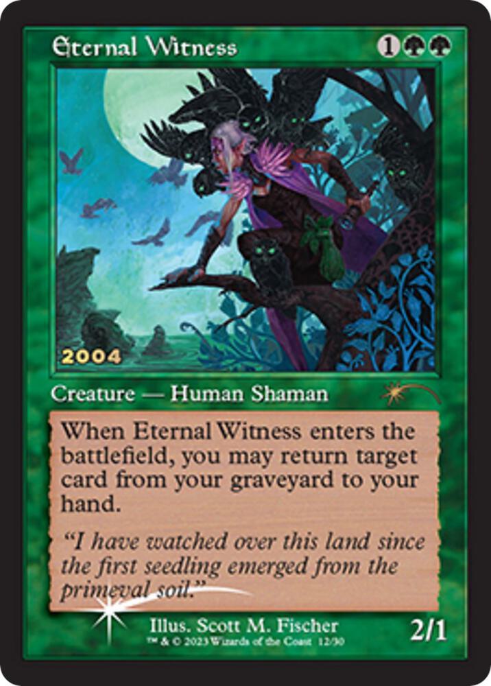 Eternal Witness 12 Foil Promo 30th Anniversary Promos NM/M