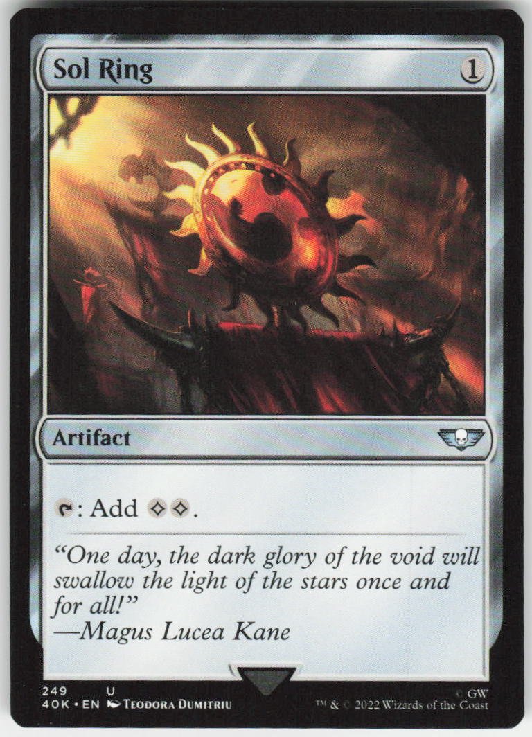 Sol Ring () U Universes Beyond: Warhammer 40,000 249 NM