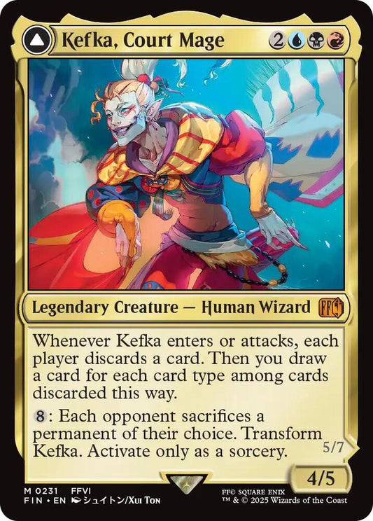 Kefka, Court Mage 231 Mythic FINAL FANTASY NM/M