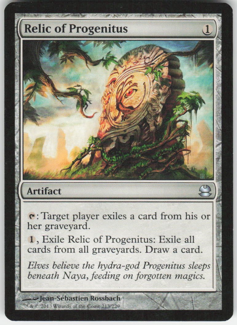 Relic of Progenitus U Modern Masters 213 NM