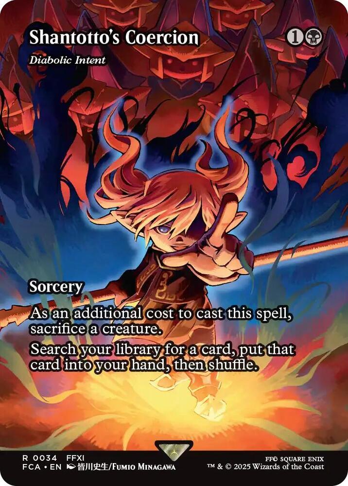 Shantotto's Coercion (Showcase) 34 FINAL FANTASY: Through the Ages NM/M