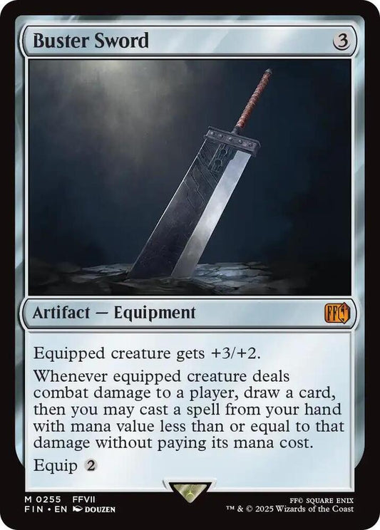 Buster Sword 255 Mythic FINAL FANTASY NM/M