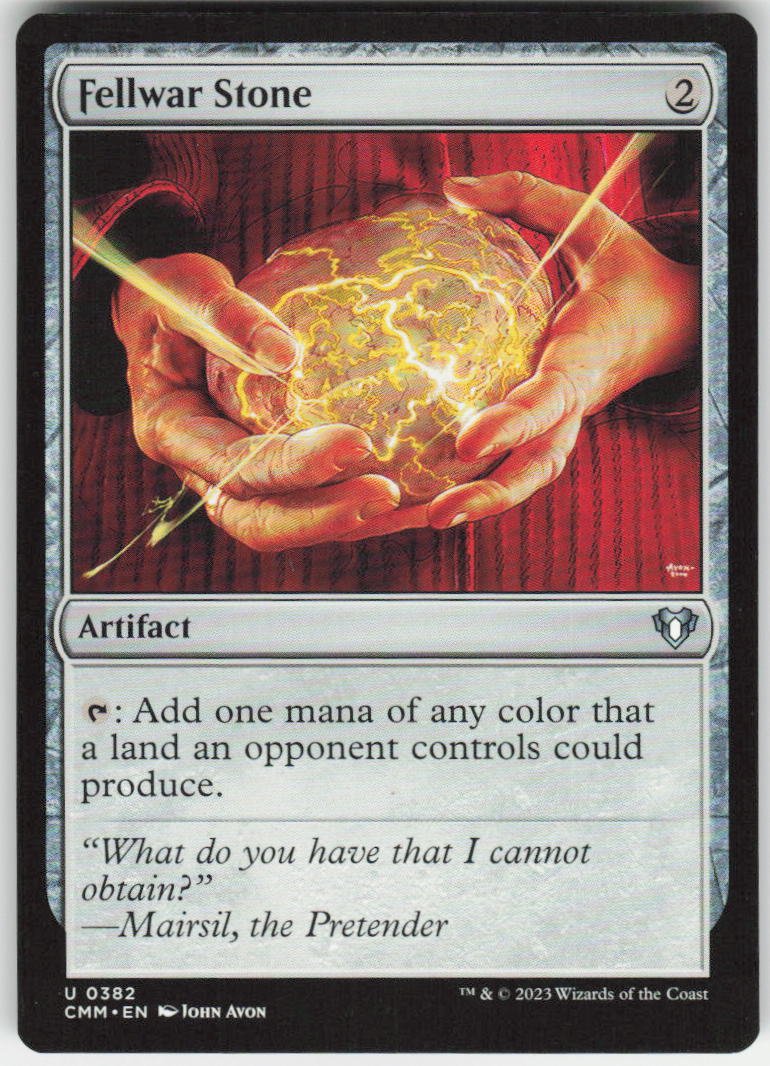 Fellwar Stone U Commander Masters 382 NM