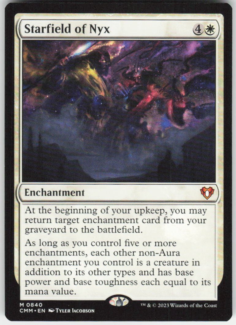 Starfield of Nyx M Commander Masters 840 NM