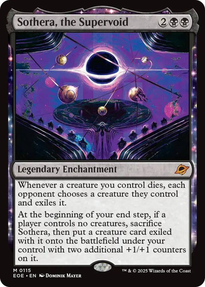 Sothera, the Supervoid 115 Mythic Edge of Eternities NM/M