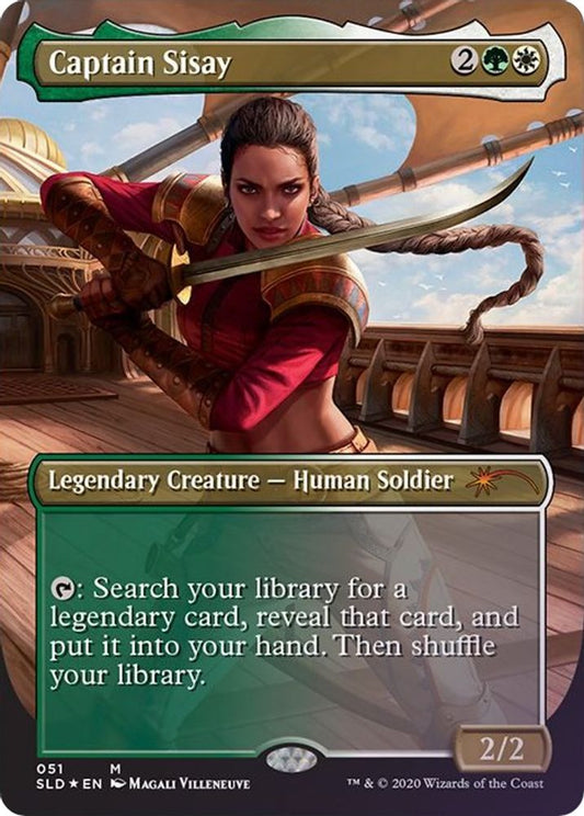 Captain Sisay (051) 51 Mythic Foil Secret Lair Drop Series Holo NM/M
