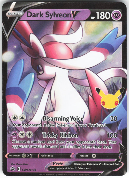 Dark Sylveon V - Promo SWSH: Sword & Shield Promo Cards SWSH134 NM