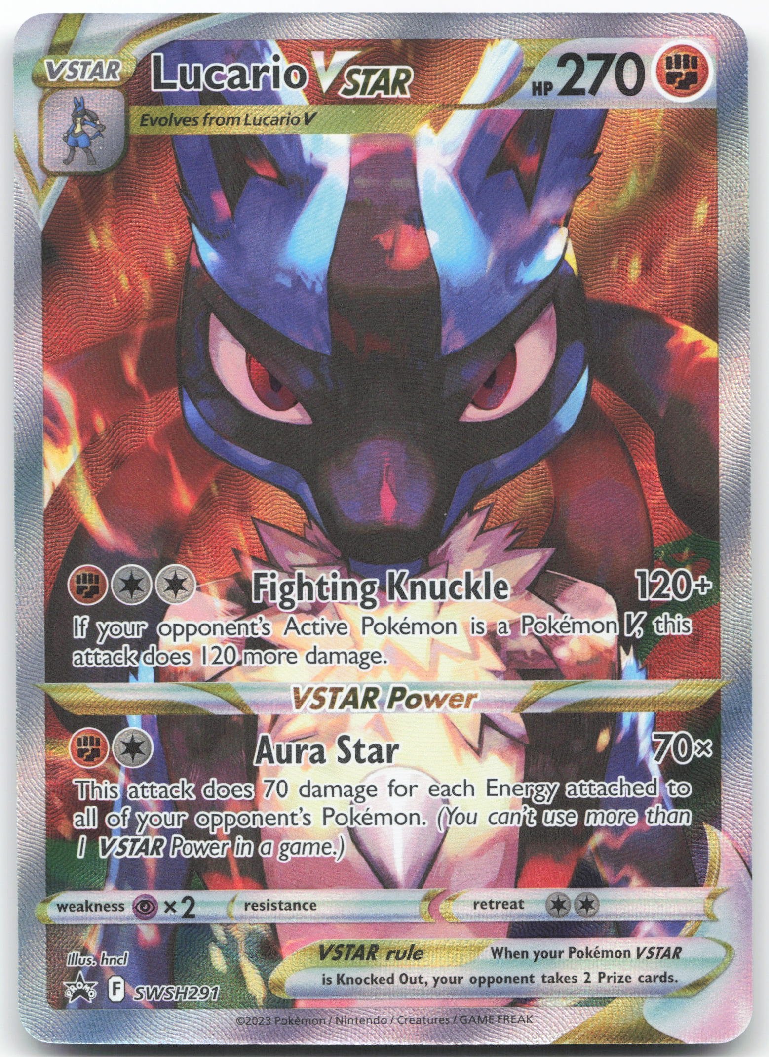 Lucario VSTAR - Promo SWSH: Sword & Shield Promo Cards SWSH291 NM