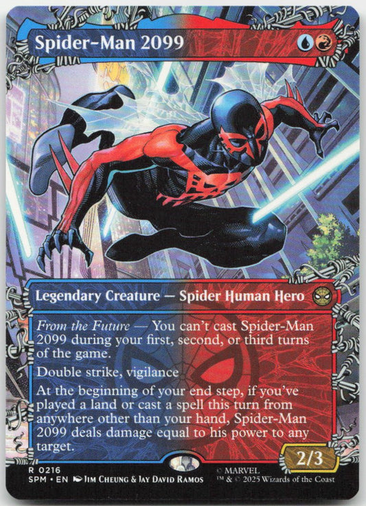 Spider-Man 2099 (0216) (Borderless) R Marvel's Spider-Man 216 NM