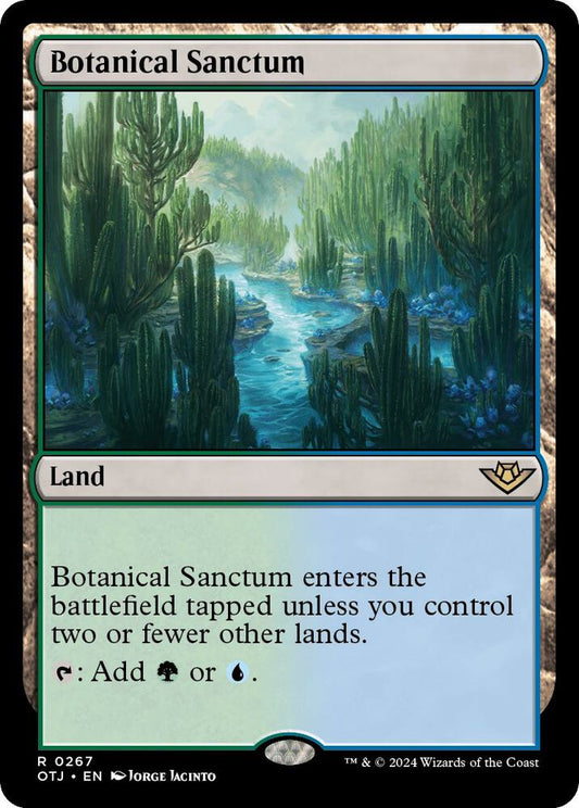 Botanical Sanctum 267 Rare Outlaws of Thunder Junction NM/M