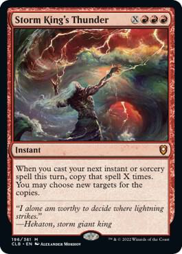 Storm King's Thunder 196 Foil Commander Legends: Battle for Baldur's Gate NM/M
