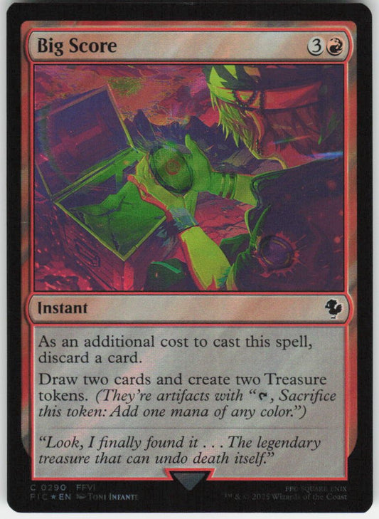Big Score (Surge Foil) C Commander: FINAL FANTASY 290 NM