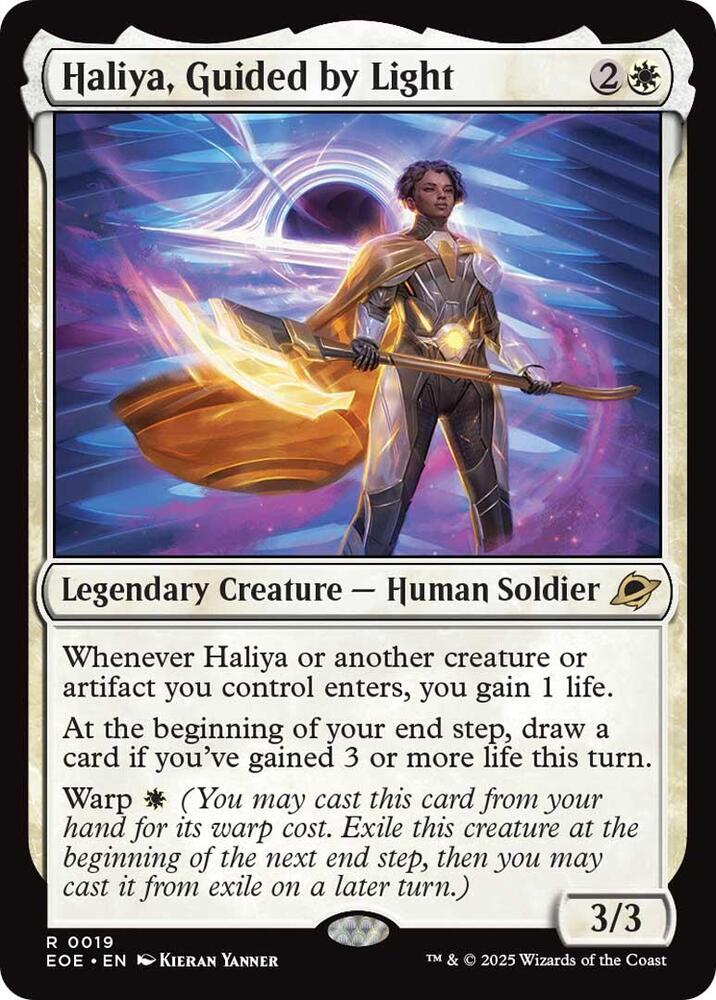 Haliya, Guided by Light 19 Rare Edge of Eternities NM/M