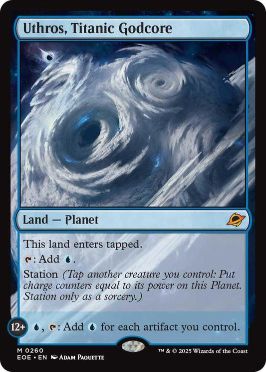 Uthros, Titanic Godcore 260 Mythic Edge of Eternities NM/M