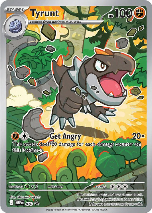 Tyrunt 070 Promo ME: Mega Evolution Promo Holo NM/M