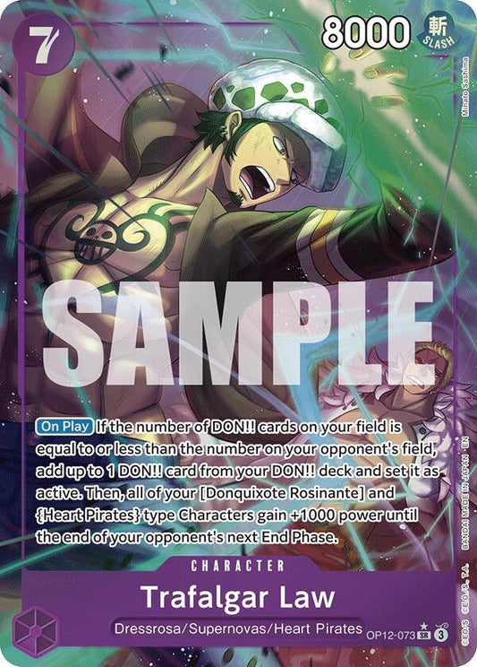 Trafalgar Law (073) (Alternate Art) OP12-073 Legacy of the Master NM/M