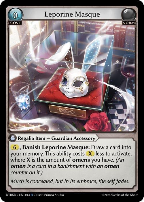 Leporine Masque 13 Rare Distorted Reflections Starter Decks NM/M