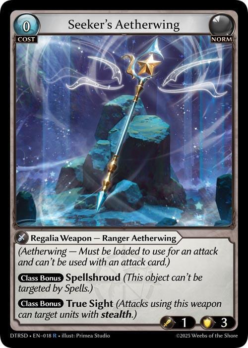 Seeker's Aetherwing 18 Rare Distorted Reflections Starter Decks NM/M