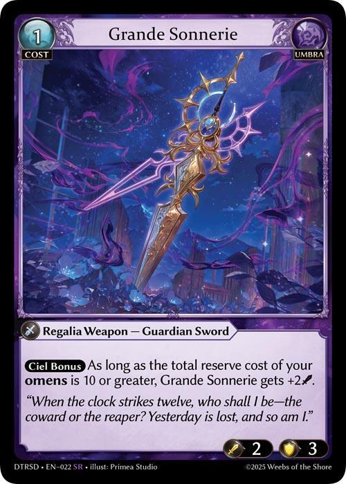 Grande Sonnerie 22 Super Rare Distorted Reflections Starter Decks NM/M