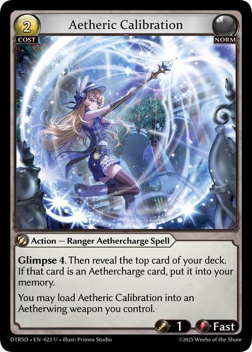 Aetheric Calibration 23 Uncommon Distorted Reflections Starter Decks NM/M