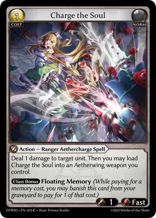 Charge the Soul 25 Common Distorted Reflections Starter Decks NM/M