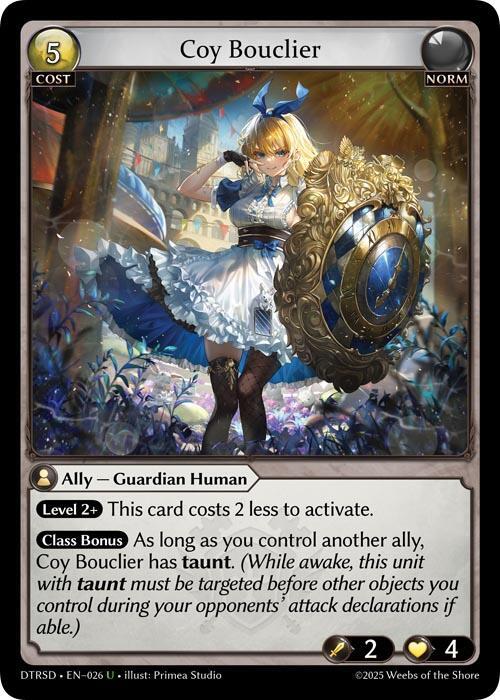 Coy Bouclier 26 Uncommon Distorted Reflections Starter Decks NM/M